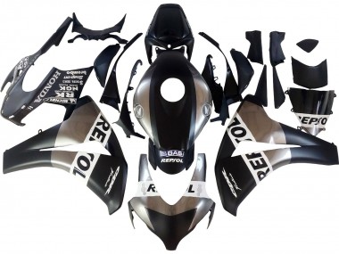 Comprare Carena Moto Honda CBR1000RR 2008-2011 - Argento Nero Opaco Repsol