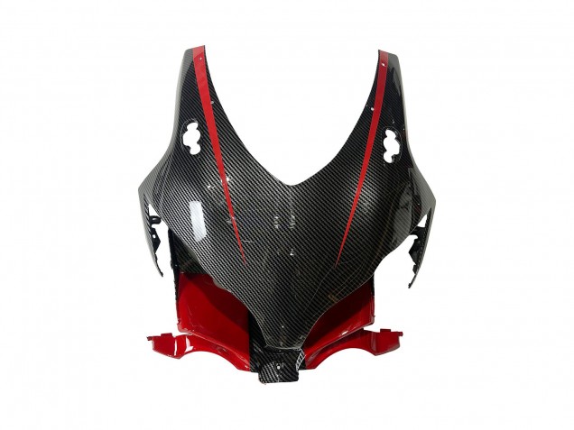 Comprare Carena Moto Honda CBR1000RR 2008-2011 - Nero Fibra di Carbonio Rosso