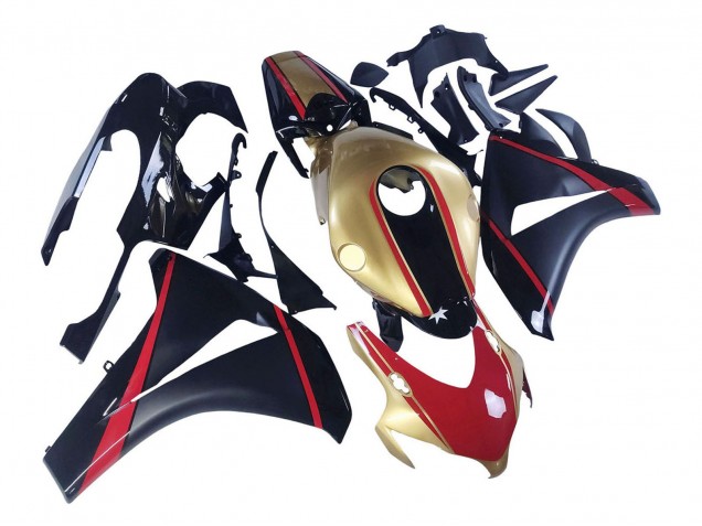 Comprare Carena Moto Honda CBR1000RR 2008-2011 - Oro Rosso Nero Lucido