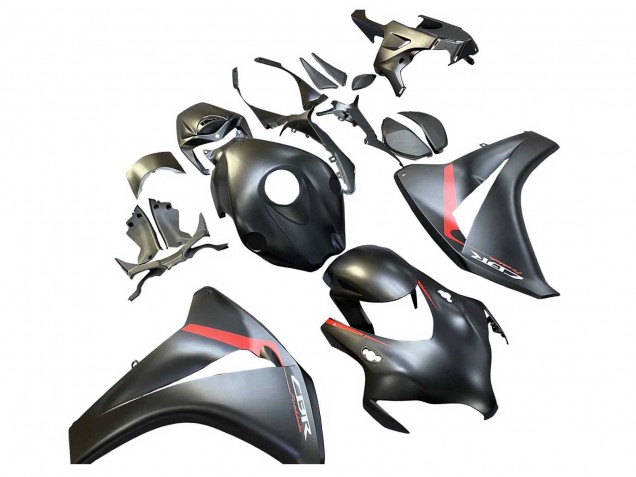 Comprare Carena Moto Honda CBR1000RR 2008-2011 - Nero Opaco Rosso Fireblade