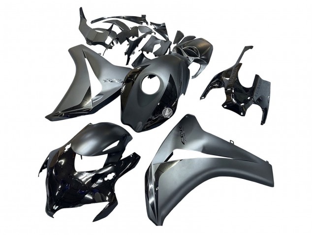 Comprare Carena Moto Honda CBR1000RR 2008-2011 - Grigio Nero Lucido