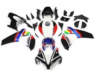 Comprare Carena Moto Honda CBR1000RR 2008-2011 - Bianco Rosso Blu Nero Lucido Stella
