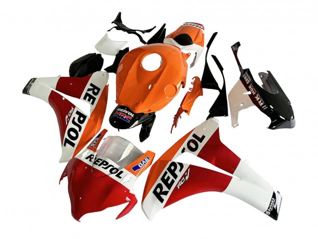 Comprare Carena Moto Honda CBR1000RR 2008-2011 - Arancia Bianco Rosso Nero Lucido Repsol HRC
