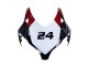Comprare Carena Moto Honda CBR1000RR 2008-2011 - Bianco Rosso Nero Lucido Corsa 24