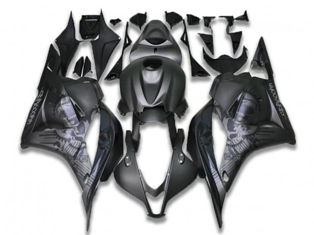Comprare Carena Moto Honda CBR600RR 2009-2012 - Nero Grigio Cranio