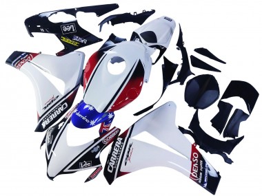 Comprare Carena Moto Honda CBR1000RR 2008-2011 - Bianco Rosso Blu Nero Stella Lee Carrera