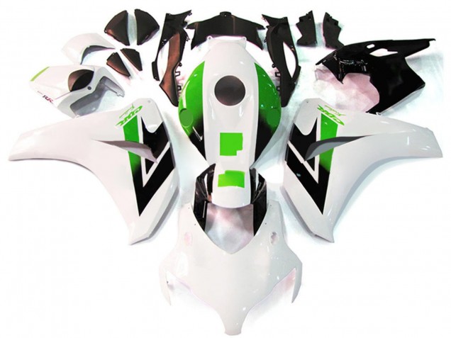 Comprare Carena Moto Honda CBR1000RR 2008-2011 - Bianco Verde Nero Lucido