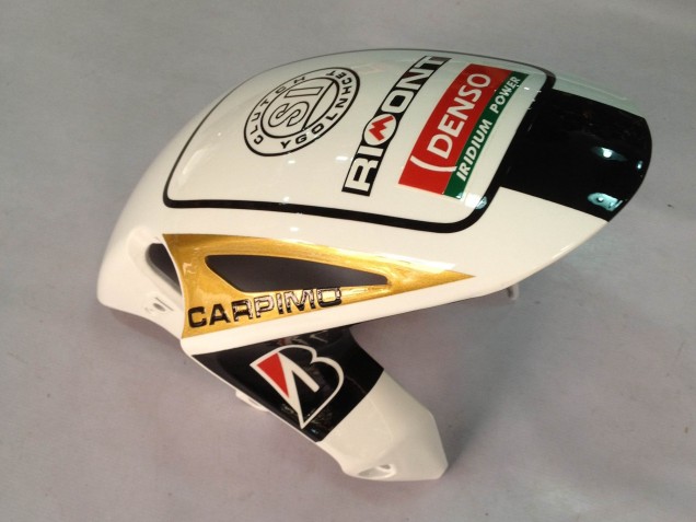 Comprare Carena Moto Honda CBR1000RR 2012-2016 - Bianco Nero Lucido Rizoma Playboy