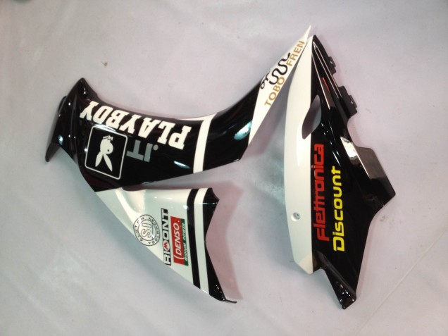 Comprare Carena Moto Honda CBR1000RR 2012-2016 - Bianco Nero Lucido Rizoma Playboy