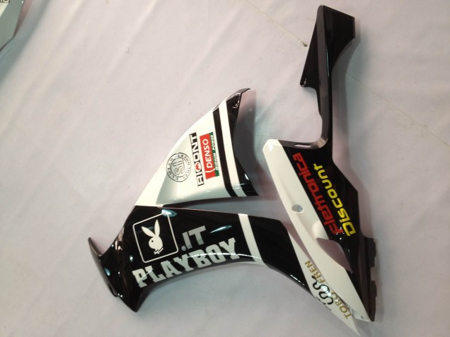 Comprare Carena Moto Honda CBR1000RR 2012-2016 - Bianco Nero Lucido Rizoma Playboy