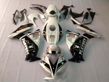 Comprare Carena Moto Honda CBR1000RR 2012-2016 - Bianco Nero Lucido Rizoma Playboy