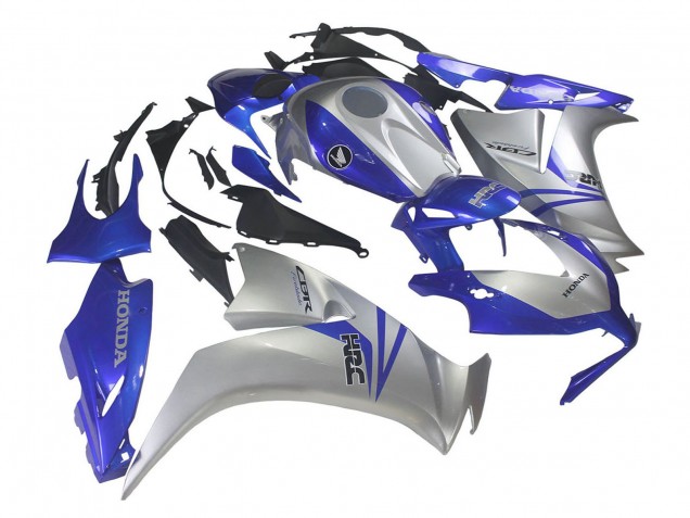 Comprare Carena Moto Honda CBR1000RR 2012-2016 - Argento Blu HRC