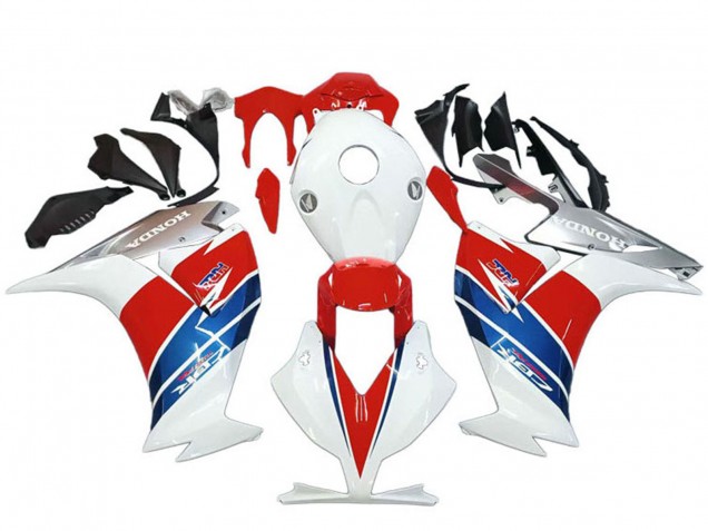 Comprare Carena Moto Honda CBR1000RR 2012-2016 - Bianco Argento Blu Rosso