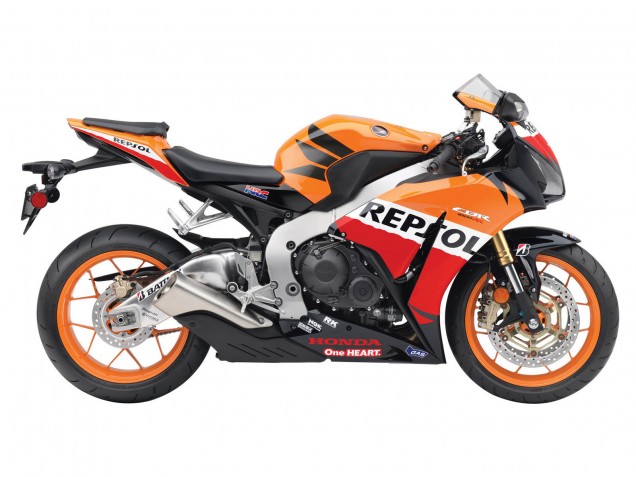 Comprare Carena Moto Honda CBR1000RR 2012-2016 - Arancia Bianco Rosso Repsol