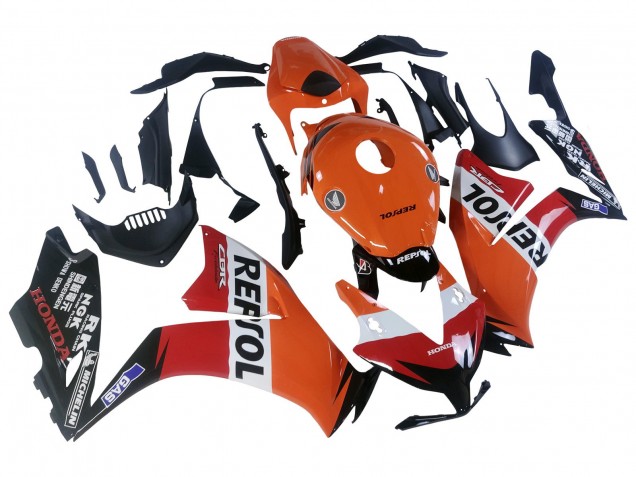 Comprare Carena Moto Honda CBR1000RR 2012-2016 - Arancia Bianco Rosso Repsol