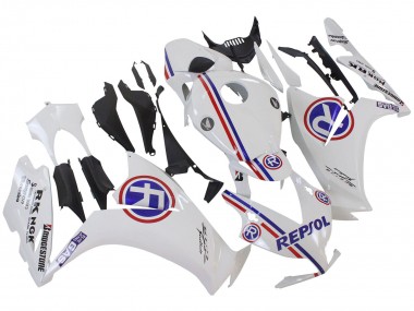 Comprare Carena Moto Honda CBR1000RR 2012-2016 - Bianco Blu Rosso Repsol