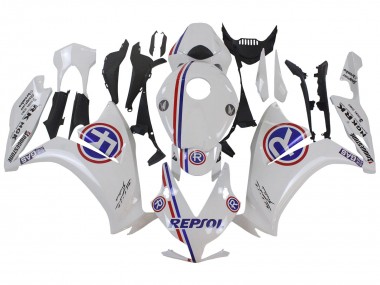 Comprare Carena Moto Honda CBR1000RR 2012-2016 - Bianco Blu Rosso Repsol