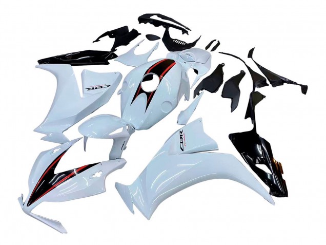 Comprare Carena Moto Honda CBR1000RR 2012-2016 - Bianco Nero Lucido