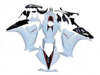 Comprare Carena Moto Honda CBR1000RR 2012-2016 - Bianco Nero Lucido