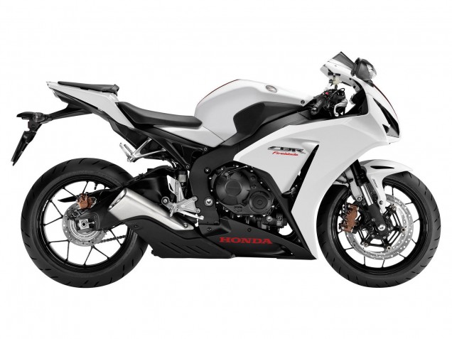 Comprare Carena Moto Honda CBR1000RR 2012-2016 - Bianco Nero Opaco