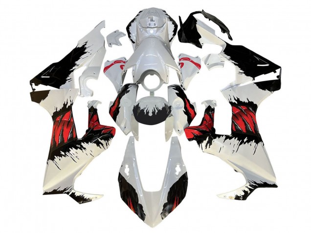 Comprare Kit Carena Moto Honda CBR1000RR 2017-2023 - Bianco Rosso Nero