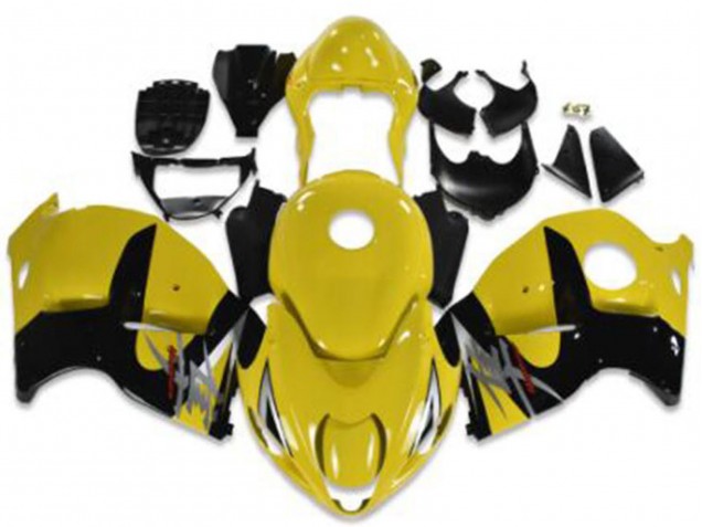 Comprare Carena Moto Suzuki GSXR 1300 Hayabusa 1996-2007 - Giallo Nero Argento Rosso