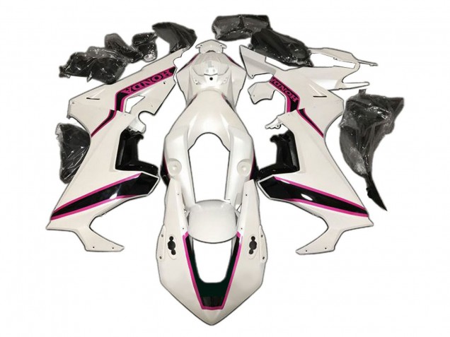 Comprare Carena Moto Honda CBR1000RR 2017-2023 - Bianco Rosa Nero Lucido