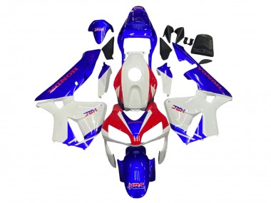 Comprare Carena Moto Honda CBR600RR 2003-2004 - Bianco Blu Rosso HRC