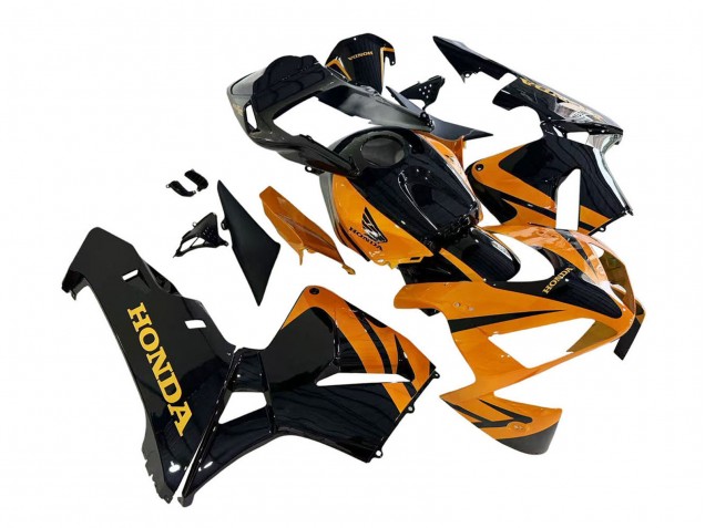 Comprare Kit Carena Moto Completo Honda CBR600RR 2003-2004 - Arancia Bianco Rosso Nero Lucido Repsol