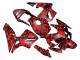 Comprare Carena Moto Honda CBR600RR 2003-2004 - Nero Rosso Grigio Camouflage