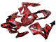 Comprare Carena Moto Honda CBR600RR 2003-2004 - Nero Rosso Grigio Camouflage