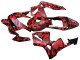 Comprare Carena Moto Honda CBR600RR 2003-2004 - Nero Rosso Grigio Camouflage