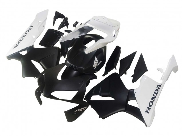 Comprare Carena Moto Honda CBR600RR 2003-2004 - Bianco Nero Opaco