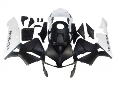 Comprare Carena Moto Honda CBR600RR 2003-2004 - Bianco Nero Opaco