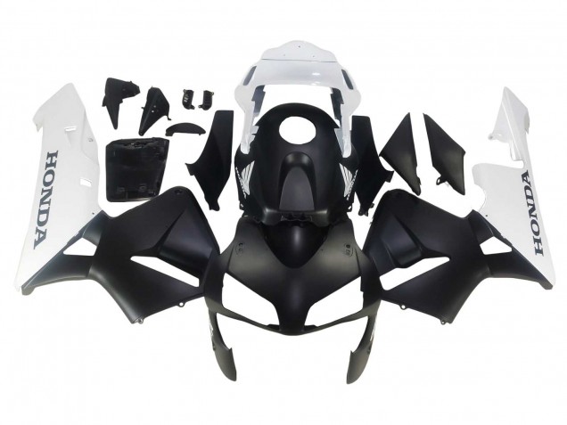 Comprare Carena Moto Honda CBR600RR 2003-2004 - Bianco Nero Opaco