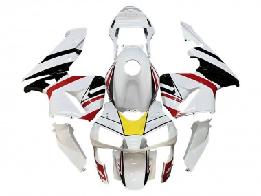 Comprare Carena Moto Honda CBR600RR 2003-2004 - Bianco Rosso Giallo Nero