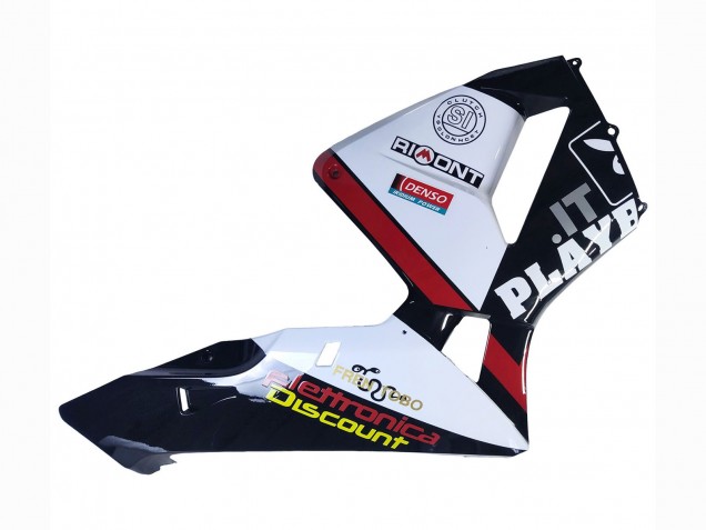 Comprare Carena Moto Honda CBR600RR 2003-2004 - Bianco Rosso Nero Lucido DENSO Rimont