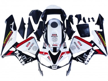 Comprare Carena Moto Honda CBR600RR 2003-2004 - Bianco Rosso Nero Lucido DENSO Rimont
