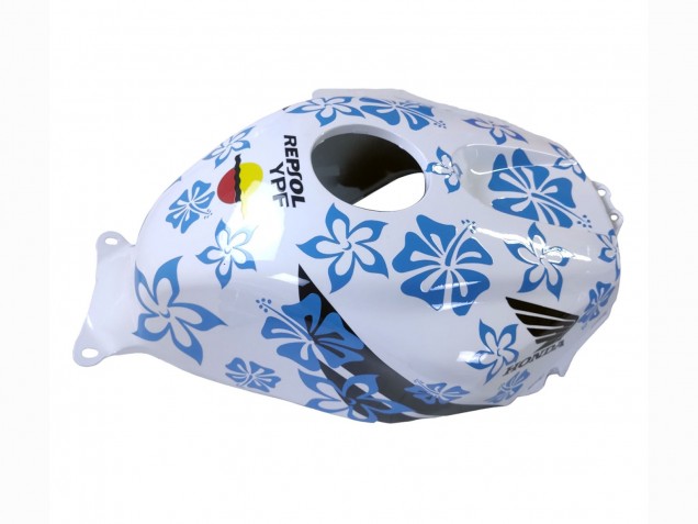 Comprare Carena Moto Honda CBR600RR 2003-2004 - Bianco Blu Rosso Nastro Azzurro 46