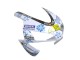 Comprare Carena Moto Honda CBR600RR 2003-2004 - Bianco Blu Rosso Nastro Azzurro 46