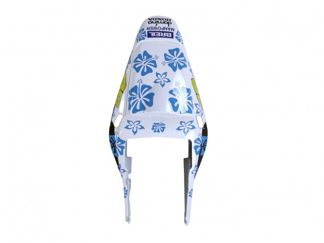 Comprare Carena Moto Honda CBR600RR 2003-2004 - Bianco Blu Rosso Nastro Azzurro 46