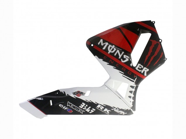 Comprare Carena Moto Honda CBR600RR 2003-2004 - Bianco Rosso Nero Lucido Mostro