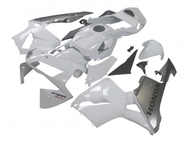 Comprare Carena Moto Honda CBR600RR 2003-2004 - Argento Bianco