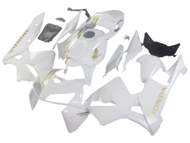 Comprare Carena Moto Honda CBR600RR 2005-2006 - Bianco Oro