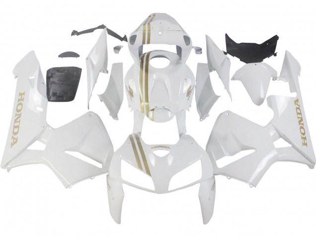 Comprare Carena Moto Honda CBR600RR 2005-2006 - Bianco Oro