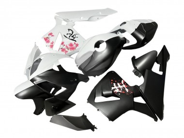 Comprare Carena Moto Honda CBR600RR 2005-2006 - Nero Bianco Fiore di Ciliegio