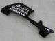 Comprare Carena Moto Honda CBR600RR 2005-2006 - Nero Lucido Bianco West