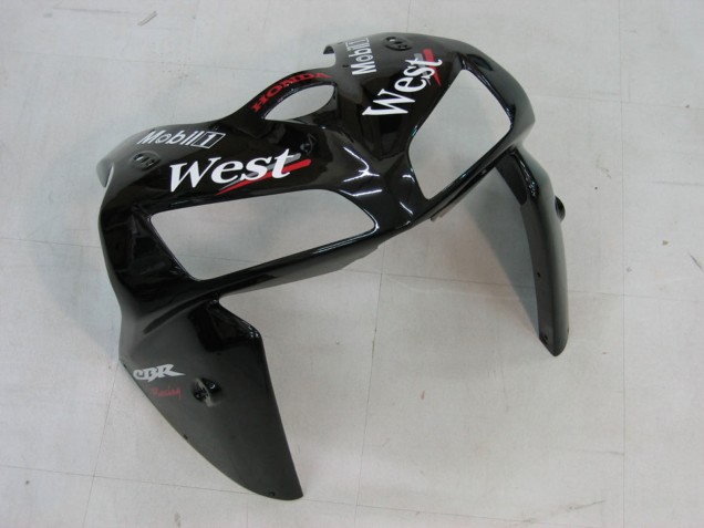 Comprare Carena Moto Honda CBR600RR 2005-2006 - Nero Lucido Bianco West