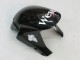 Comprare Carena Moto Honda CBR600RR 2005-2006 - Nero Lucido Bianco West