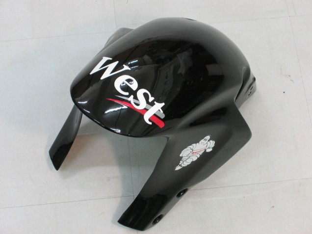 Comprare Carena Moto Honda CBR600RR 2005-2006 - Nero Lucido Bianco West